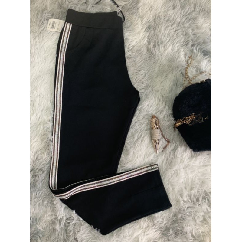 Quần legging sọc kim tuyến thể thao[video thật] | BigBuy360 - bigbuy360.vn