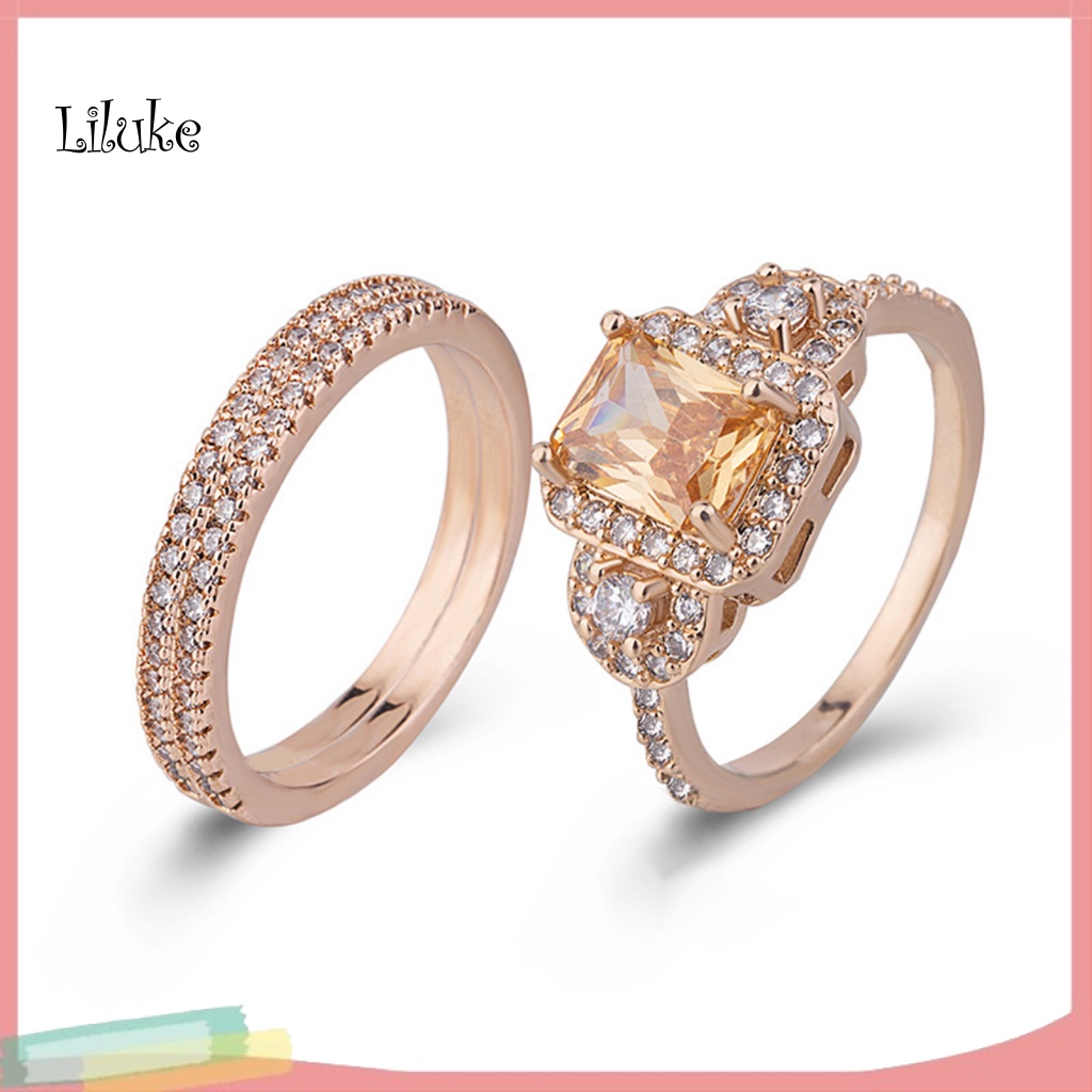 Bộ 2 Nhẫn Nữ Trang Sang Trọng