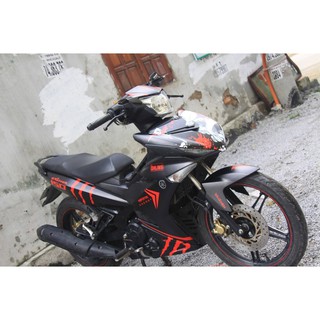 Tem Trùm Exciter 150 Đầu Lâu Đen Đỏ