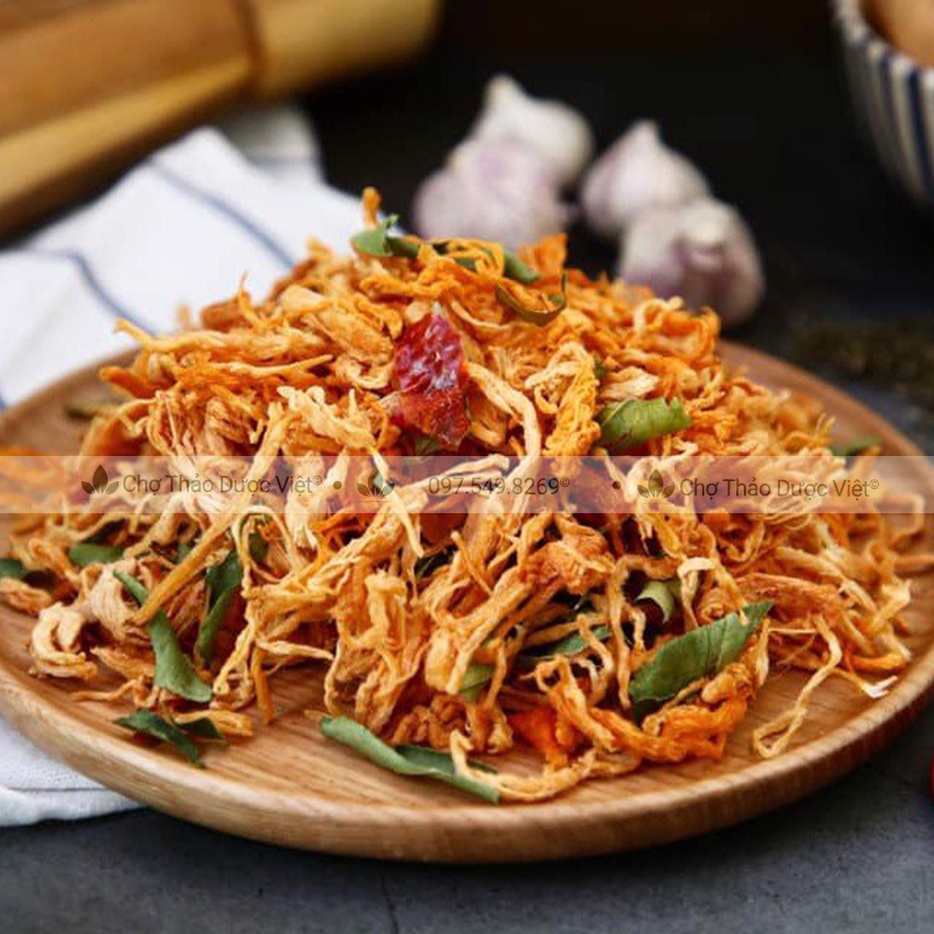 Lá chanh sấy khô 100g ( Nguyên liệu nấu ăn làm món khô gà lá chanh, lẩu thái) - Chợ Thảo Dược Việt