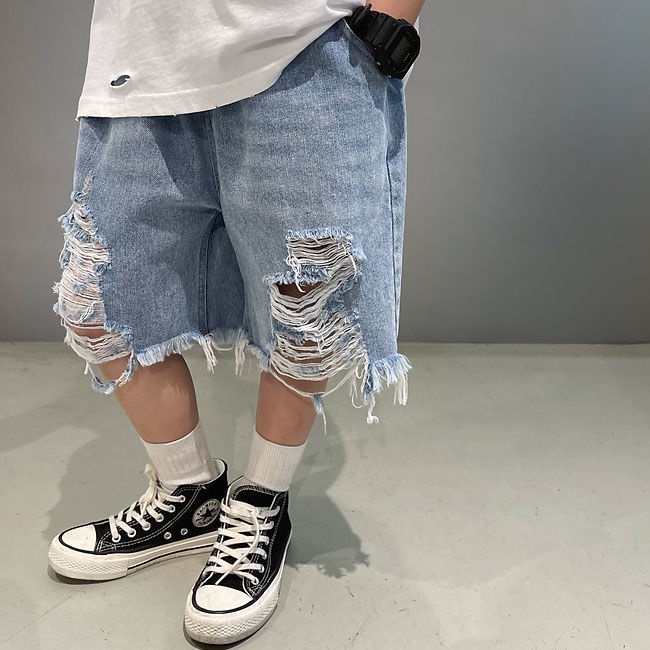 Set Áo Thun Ngắn Tay + Quần Short Thời Trang Hè Cho Bé Trai