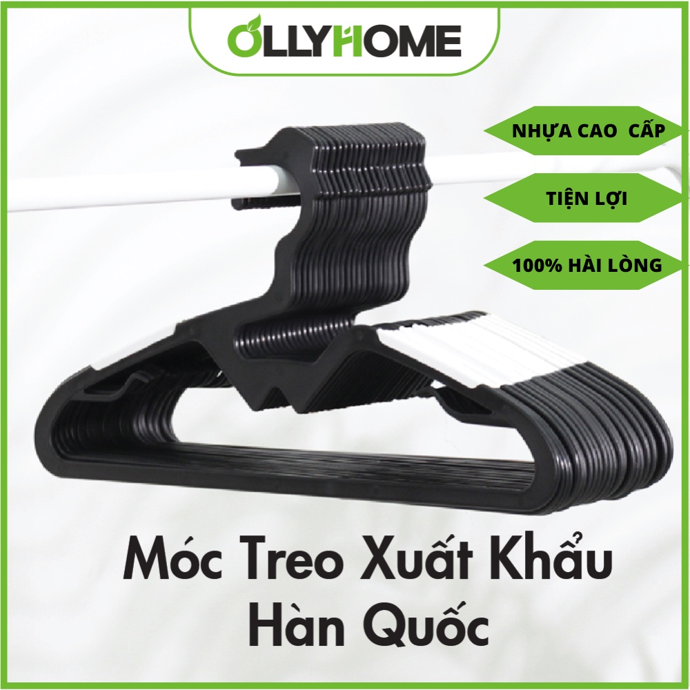 Set 10 Móc Phơi Quần Áo Người Lớn , Móc Phơi Đồ, Móc Phơi Áo, Móc Treo Quần Áo, Móc Treo Đồ, Móc Áo Ollyhome St50