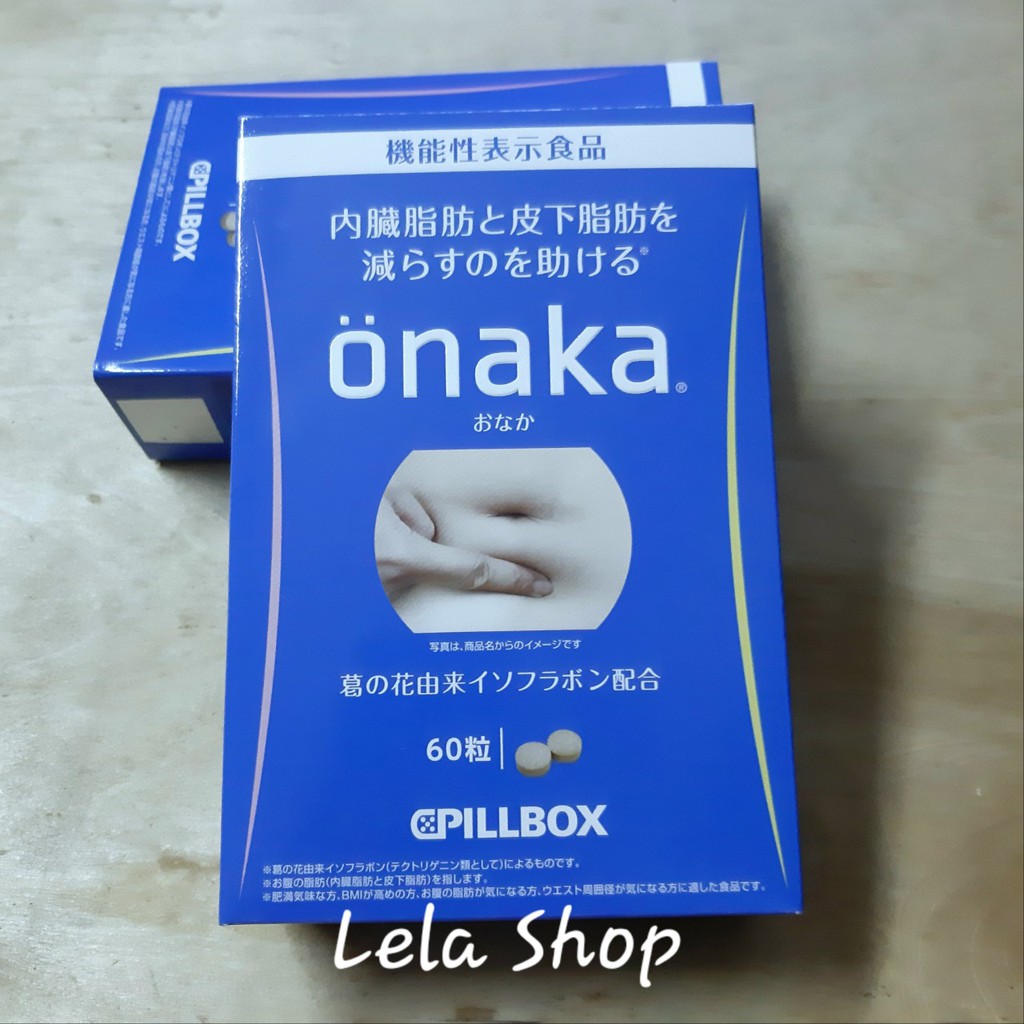 Tan Mỡ Bụng Onaka Cpillbox Nhật Bản 60 Viên
