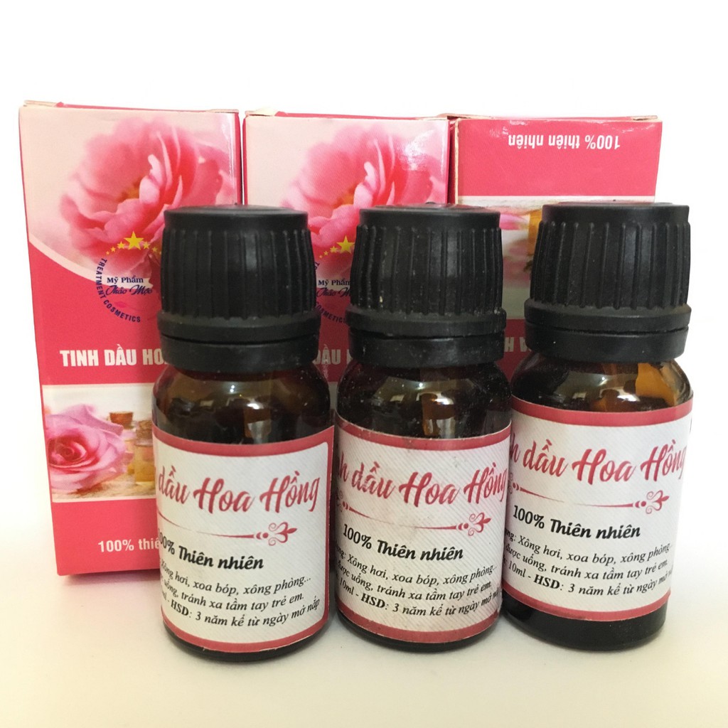 CHỌN HƯƠNG Bộ 10 Lọ Tinh Dầu 10ml 100% Thiên Nhiên