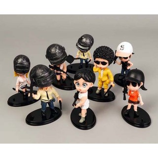 Mô hình nhân vật game Pubg - bộ 8 nhân vật ngộ nghĩnh