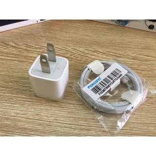 Combo Củ sạc A21 + cáp Foxcom cao cấp dùng cho iPhone 5,6,7,8 [Rẻ nhất]