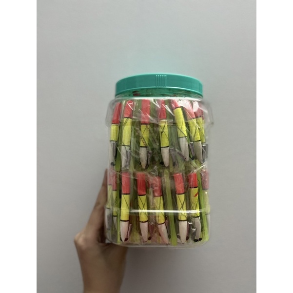 Bộ phao mút có lưỡi, câu trê câu rô tiện dụng