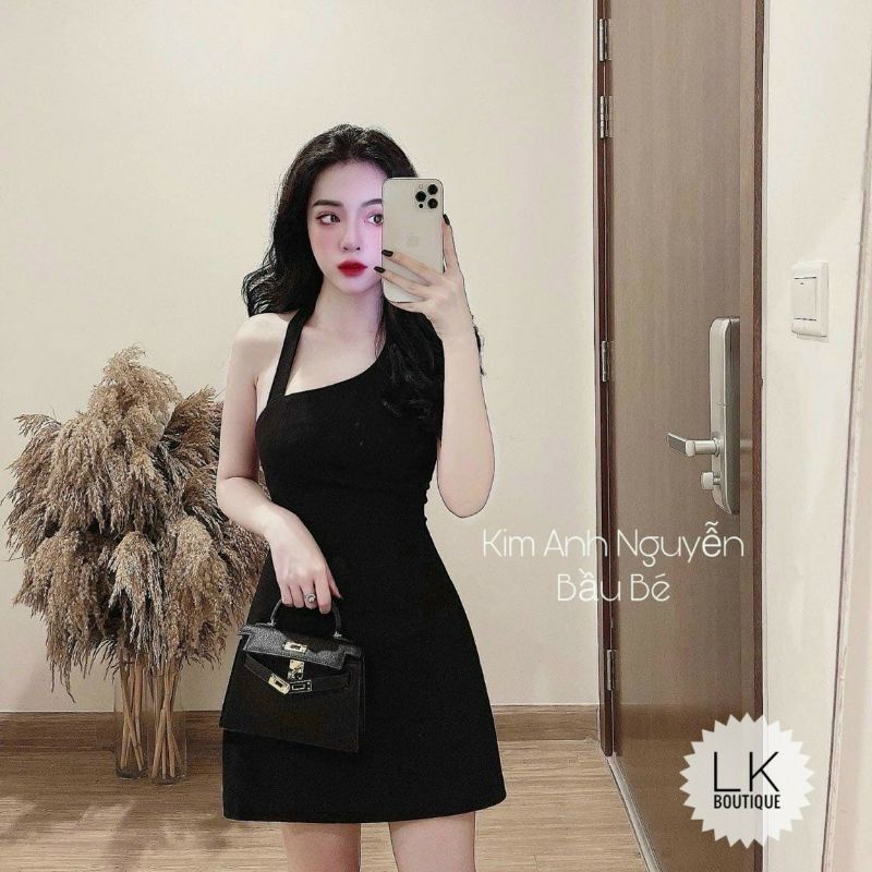 Váy lệch vai hot hit💥