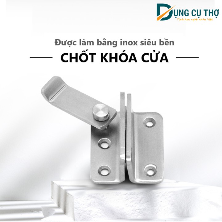 Chốt khóa móc xoay INOX