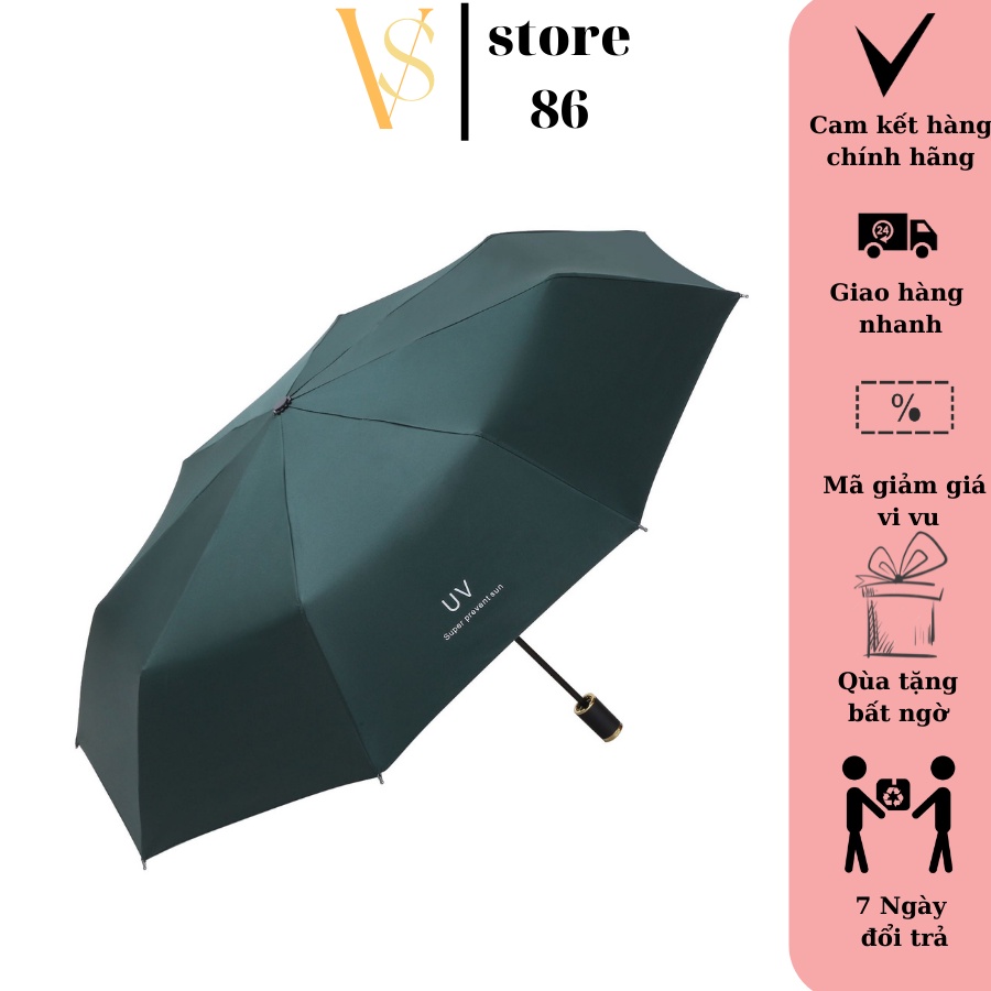 Dù gấp gọn tiện lợi, ô  2 chiều gấp gọn chống tia UV che nắng, che mưa tiện lợi VS STORE