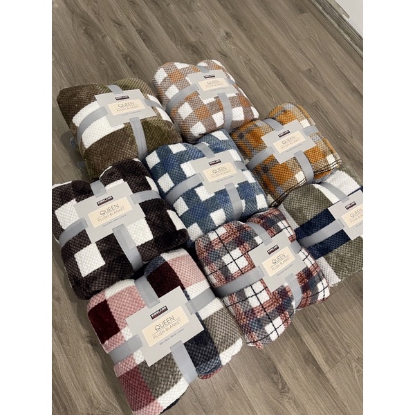 Chăn Lông Cừu Queen  Kirkland Mùa Đông Cao Cấp Mẫu Mới 2022