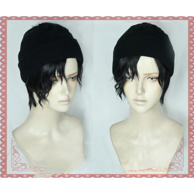 [Sẵn] Wig teen/lolita/cosplay M45 nam đen (tóc giả nguyên đầu) tại MIU SHOP 09