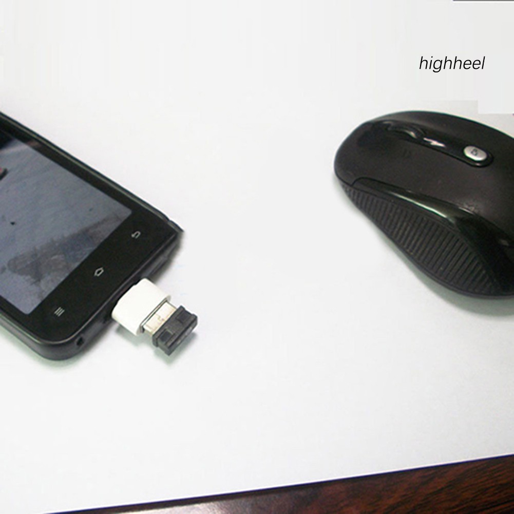 Bộ 2 Đầu Chuyển Đổi OTG Từ Micro USB Sang USB 2.0 Cho Điện Thoại Android / Máy Tính Bảng