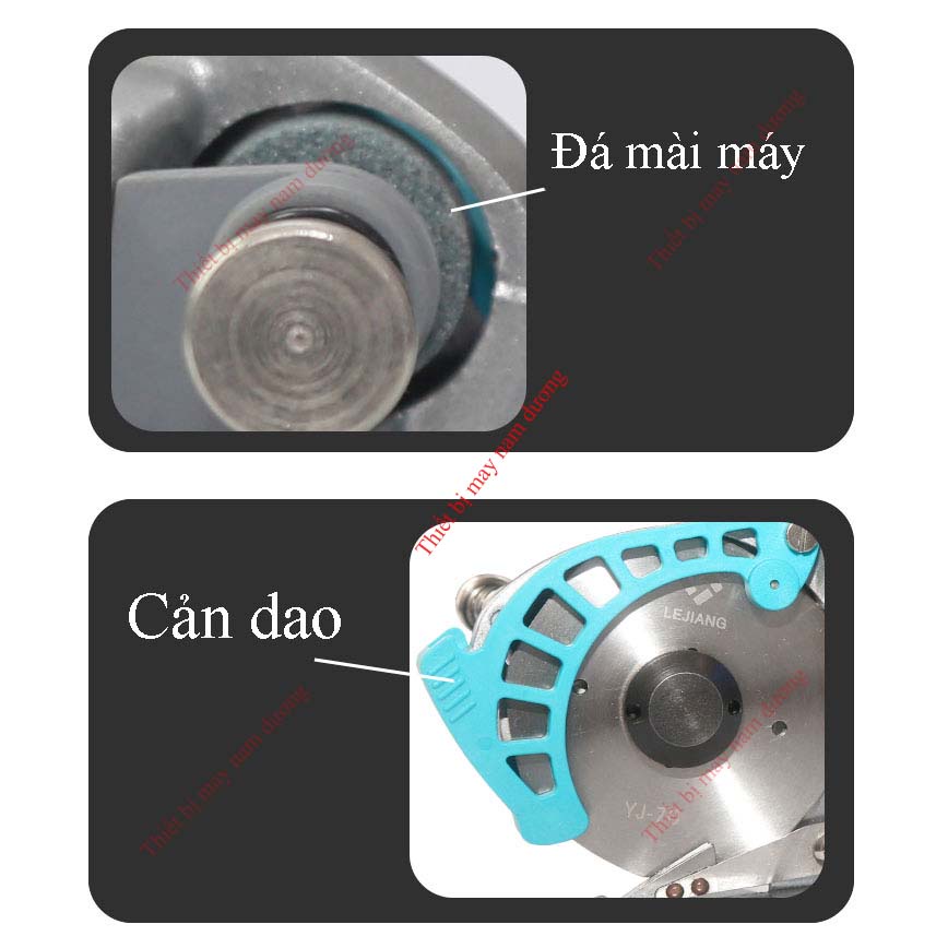 Máy cắt vải cầm tay YJ-70C thiết kế hiện đại cắt được 2,5 cm vải