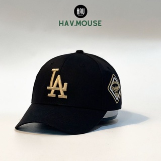 mũ nón lưỡi trai thêu chữ nổi 3D LA logo cạnh siêu hót freesize