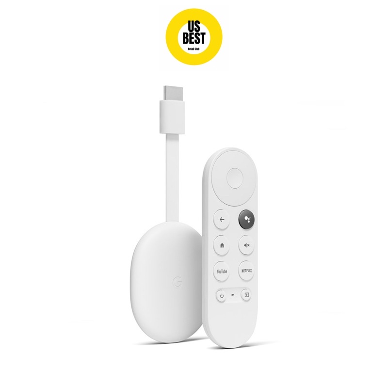 Google Chromecast with Google TV, chất lượng 4K HDR, ra lệnh Tiếng Việt