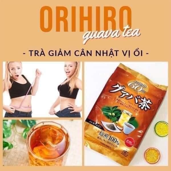 Trà Ổi Hỗ Trợ Giảm Cân Orihiro Nhật Bản (2g x 60 gói)