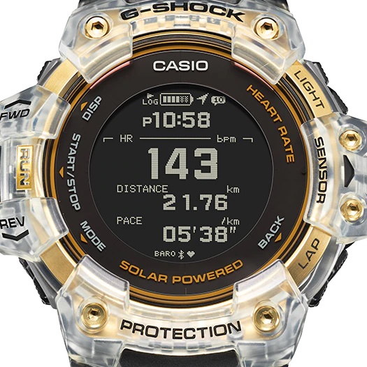 Đồng hồ nam casio G-Shock GBD-H1000 kính chống đạn,có bluetooth,pin năng lượng mặt trời ( có cạp sạc riêng ),GPS định vị