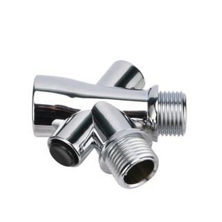 1 Đầu Tắm Bộ Chia Nước 1 / 2 "Nam / Nữ Ren 3 Chiều Nhựa Lắp