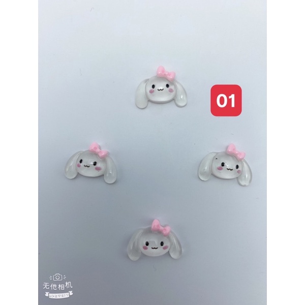 Charm nail,Charm hoạt hình búp bê đủ mẫu trang trí móng