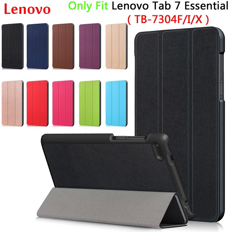 Bao Da Nắp Gập Có Ngăn Để Thẻ Cho Lenovo Tab 4