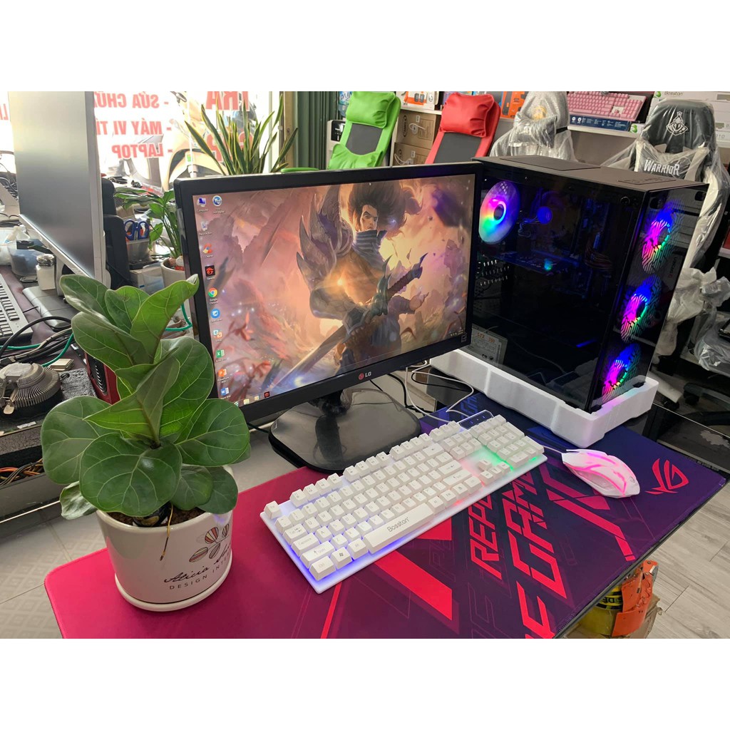 BỘ VI TÍNH CORE I3 + MÀN HÌNH LG 22" FULLHD CHIẾN LIÊN MINH GIÁ RẺ ! | BigBuy360 - bigbuy360.vn