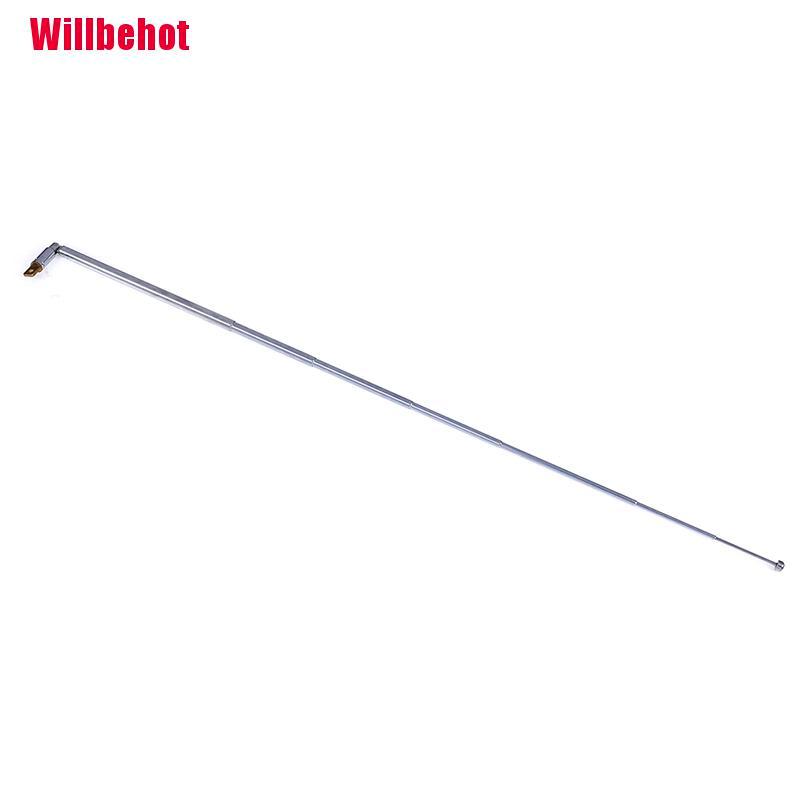 [Willbehot] 7 Sections Telescopic Antenna Aerial Radio Tv Replacement  Instrument-Specific [Hot]