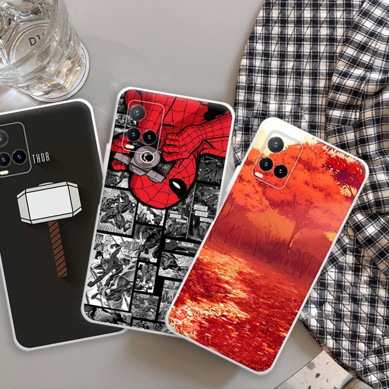 Ốp lưng Vivo Y21 2021 Y21S Y33S Ốp lưng silicon sáng tạo Vỏ bọc toàn bộ VIVO Y21 2021 Y21S Y33S Vỏ đ