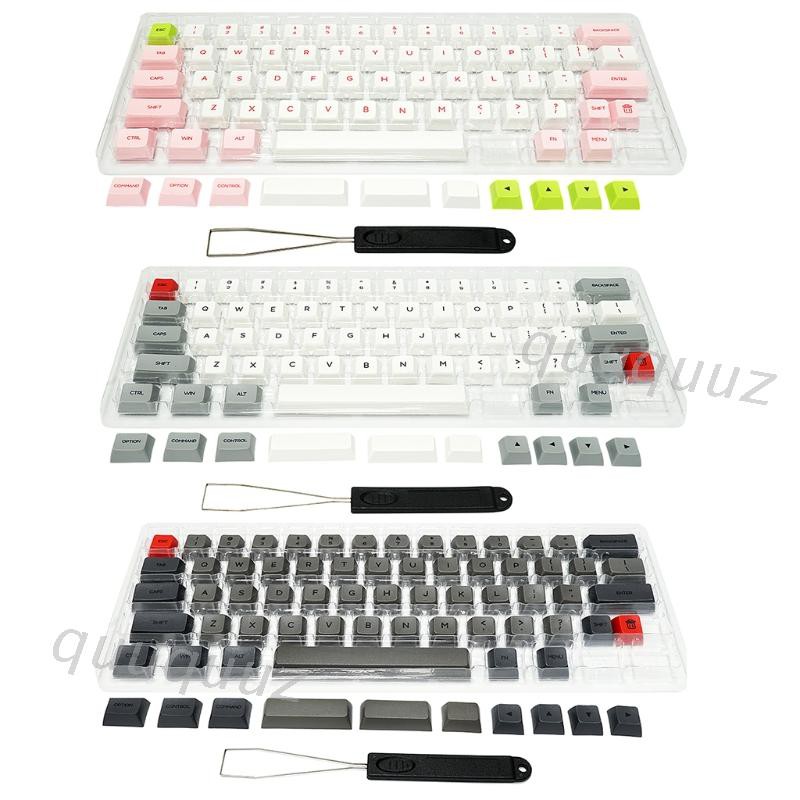 Bộ Bàn Phím Chơi Game 64 Phím Pbt Cho Gk64