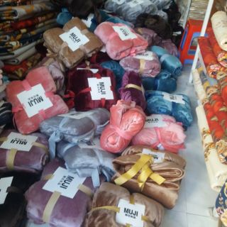 [1.8kg]Chăn lông thỏ Muji nhập khẩu 2020 (ảnh thật)