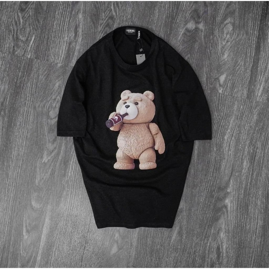 Áo thun tay lỡ TBG BEAR MSW Town Fullbox ,áo phông T shirt nam nữ unisex | BigBuy360 - bigbuy360.vn