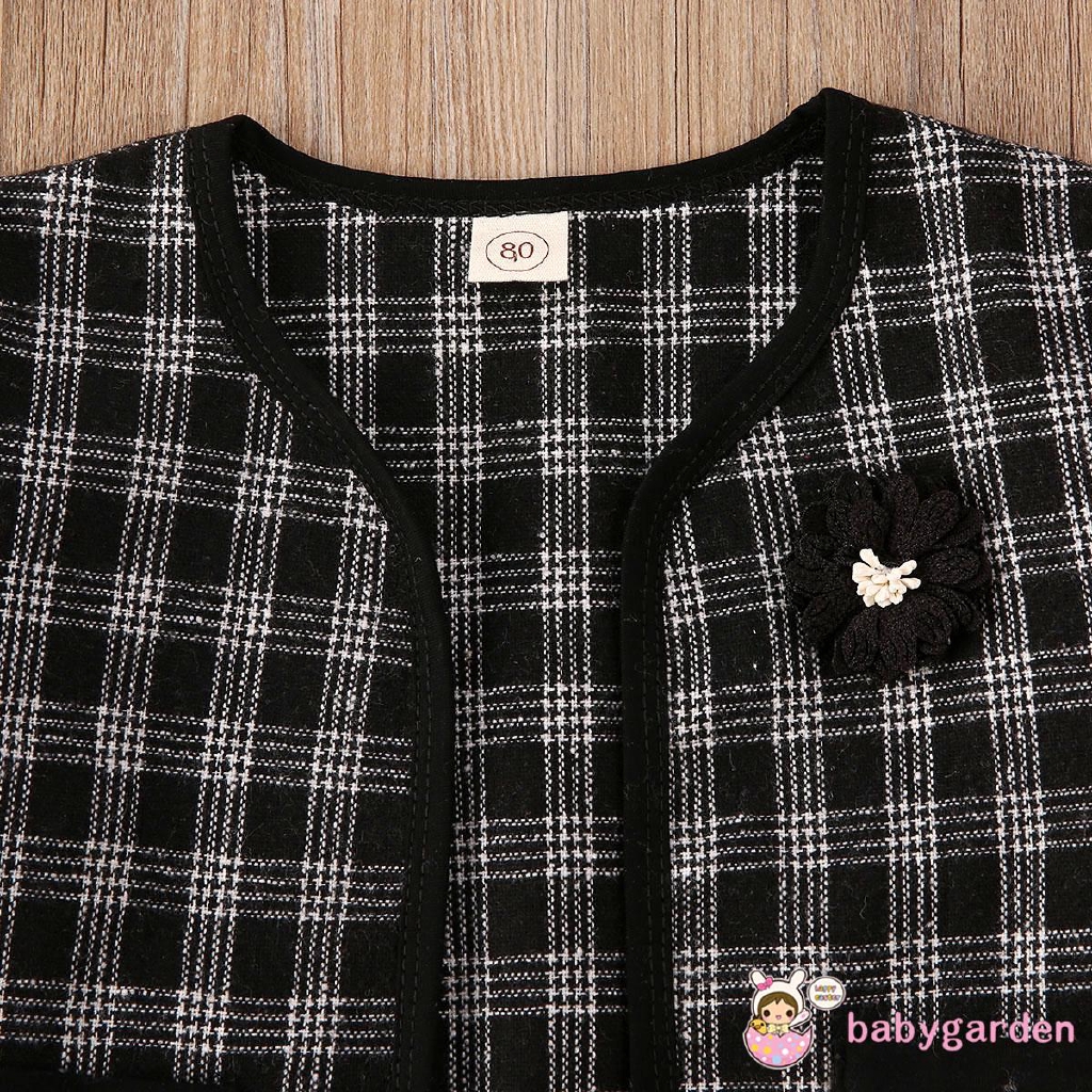 Bộ áo khoác + quần short phong cách ngọt ngào cho bé gái