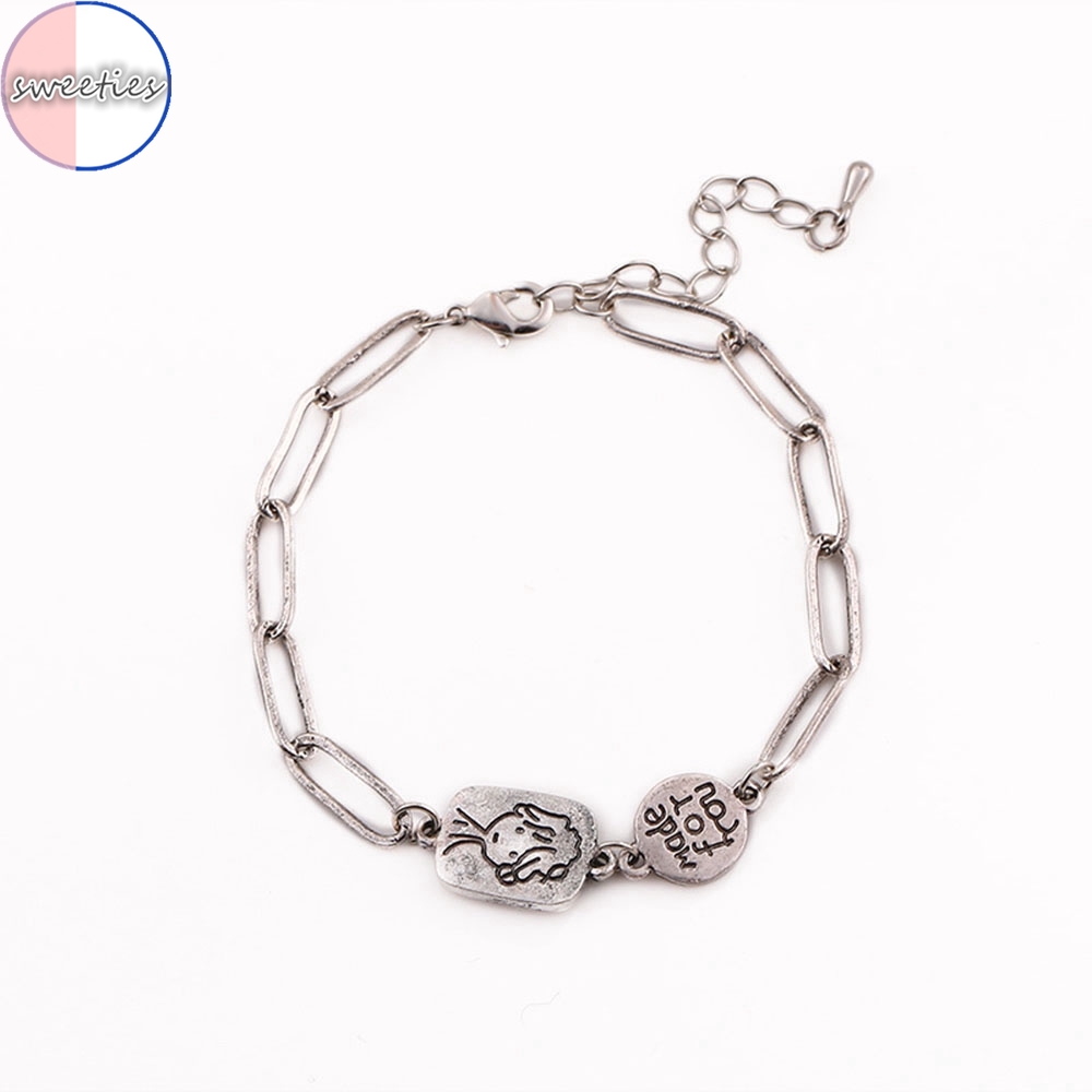 Vòng Tay Kim Loại Thiết Kế Đơn Giản Cho Nam Và Nữ