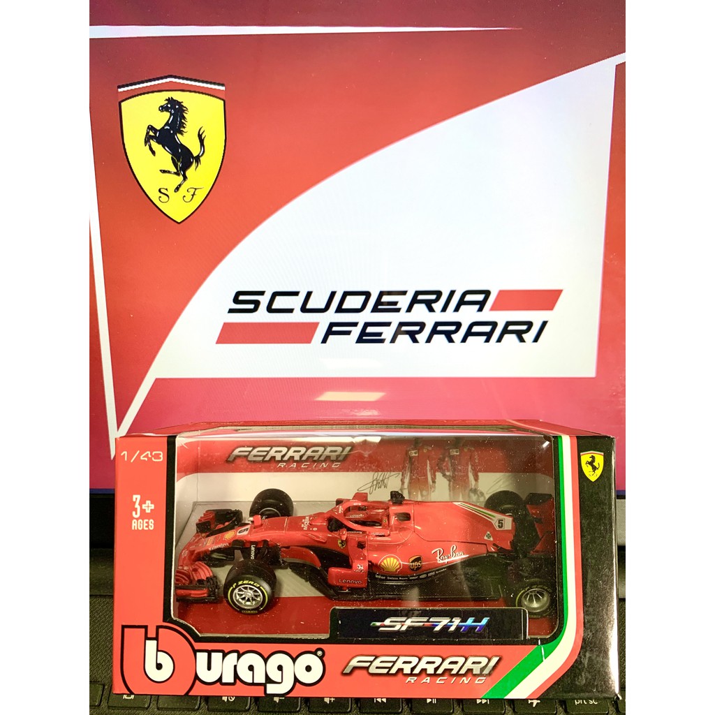 Mô hình xe đua F1 Scuderia Ferrari tỉ lệ 1:43