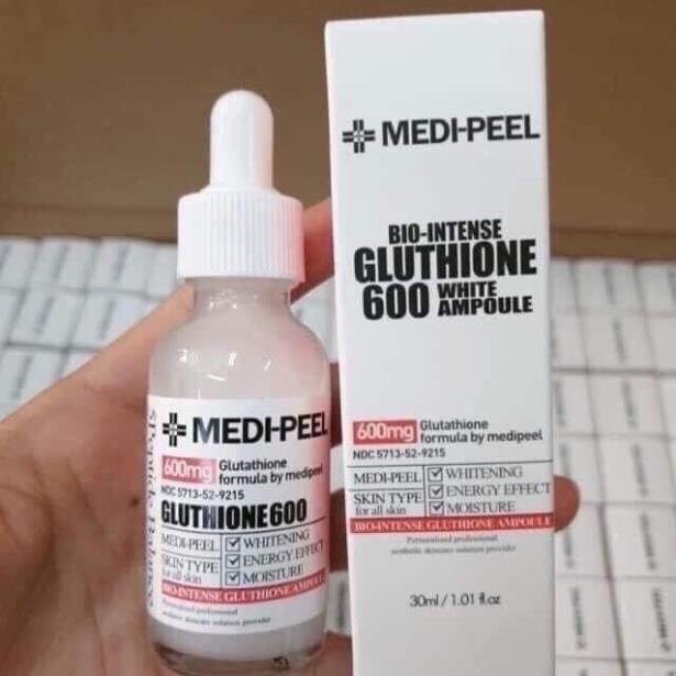 [HÀNG HOT]  Tinh chất dưỡng trắng Medi Peel Bio Intense Glutathione 600 White Ampoule Serum Ngừa Nám, Trắng Da Mẫu mới | BigBuy360 - bigbuy360.vn