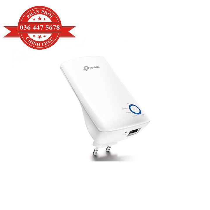 Bộ Kích Sóng Mở Rộng Sóng WiFi tăng cường wifi Tốc Độ 300Mbps TP-LINK TL-WA850RE - Hàng Chính Hãng