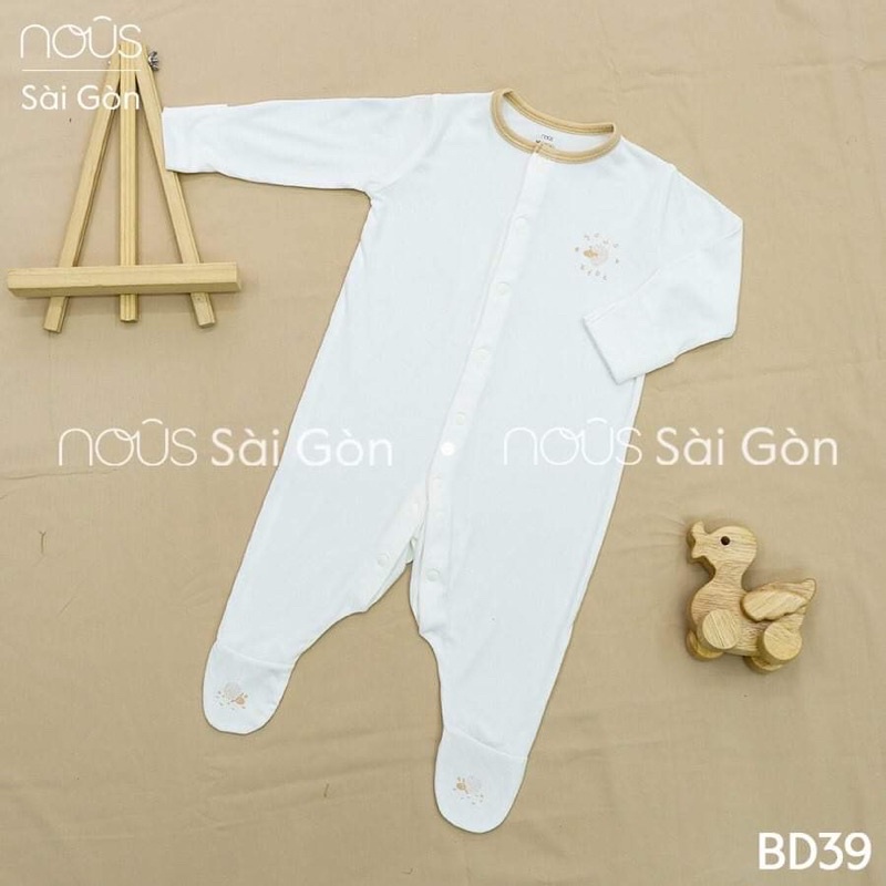 [Nous] Bộ Newborn Cài Thẳng Body [Nous]