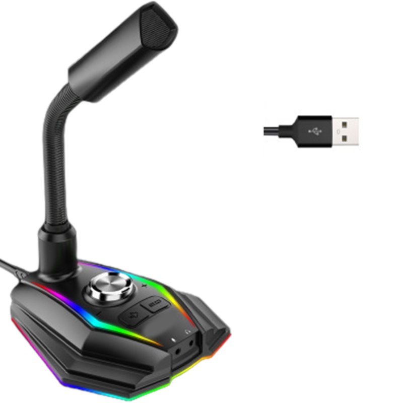 Micro Chống Ồn Nhiều Màu Sắc RGB Tiện Dụng Cho Máy Tính