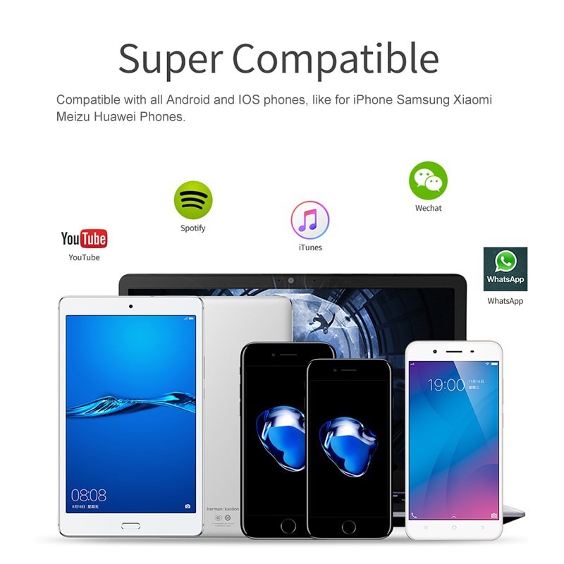 Tai Nghe Awei T12 Hỗ Trợ Bluetooth Kiểu Thể Thao Có Mic Âm Thanh Stereo Cho Iphone / Huawei / Xiaomi