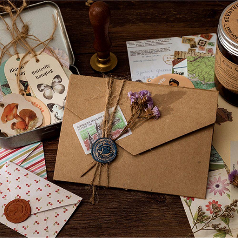 Giấy Dán Trang Trí Sổ Tay Nhật Ký Phong Cách Retro