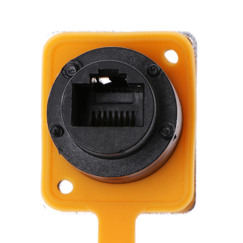Ổ Cắm Kết Nối Tự Khóa Chống Nước Có Màn Hình LED RJ45