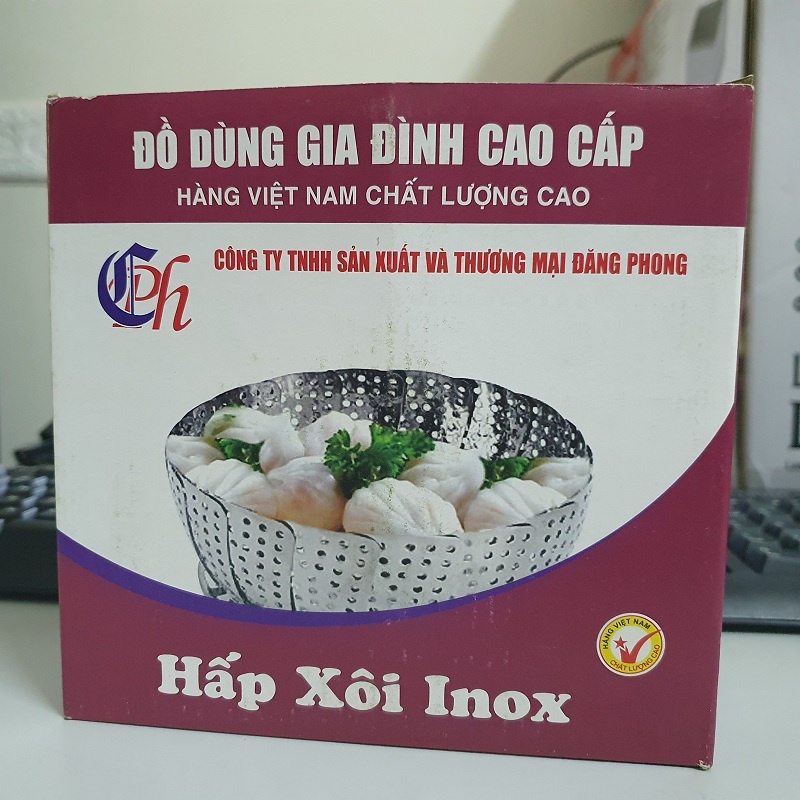 Vỉ Xửng Hấp Xòe Inox Đồ Xôi Hấp Bánh Cách Thủy Gấp Gọn Hàng Việt nam