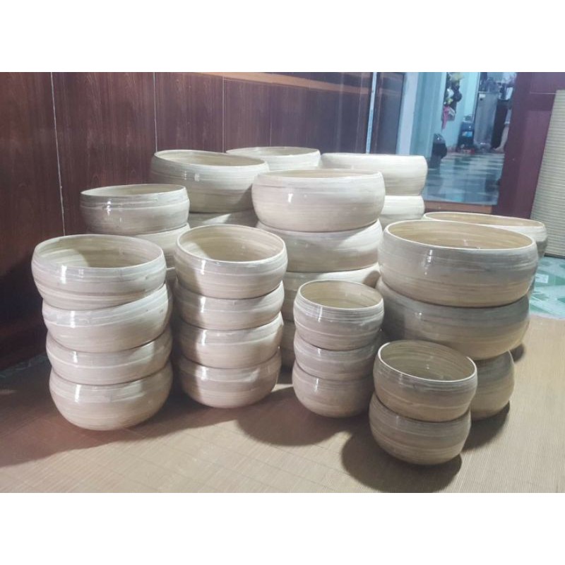 Chậu ngâm chân cốt tre size to D35H14 | BigBuy360 - bigbuy360.vn