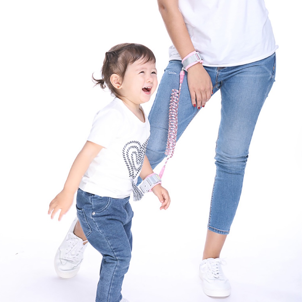 Dây Đeo Cổ Tay Chống Thất Lạc Có Khóa Và Chìa Khóa An Toàn Cho Bé