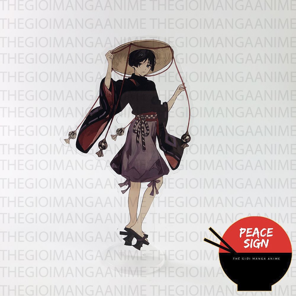 (nhiều mẫu) Standee GENSHIN IMPACT ver YUKATA acrylic standee anime mica chibi trang trí trưng bày mô hình