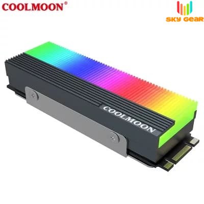 Tản Nhiệt SSD M2 2280 ARGB Coolmoon