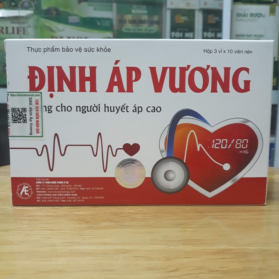 Định áp vương hạ tăng huyết áp