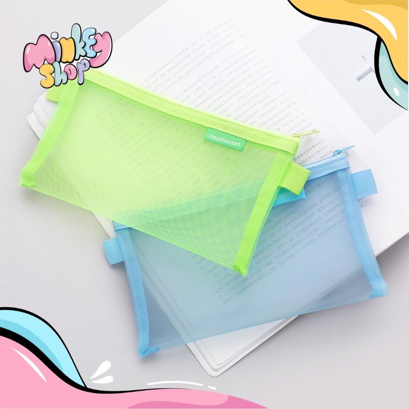Túi Đựng Đồ Dùng Cá Nhân Có Dây Kéo Đa Năng Tiện Dụng 02TD - Minkey