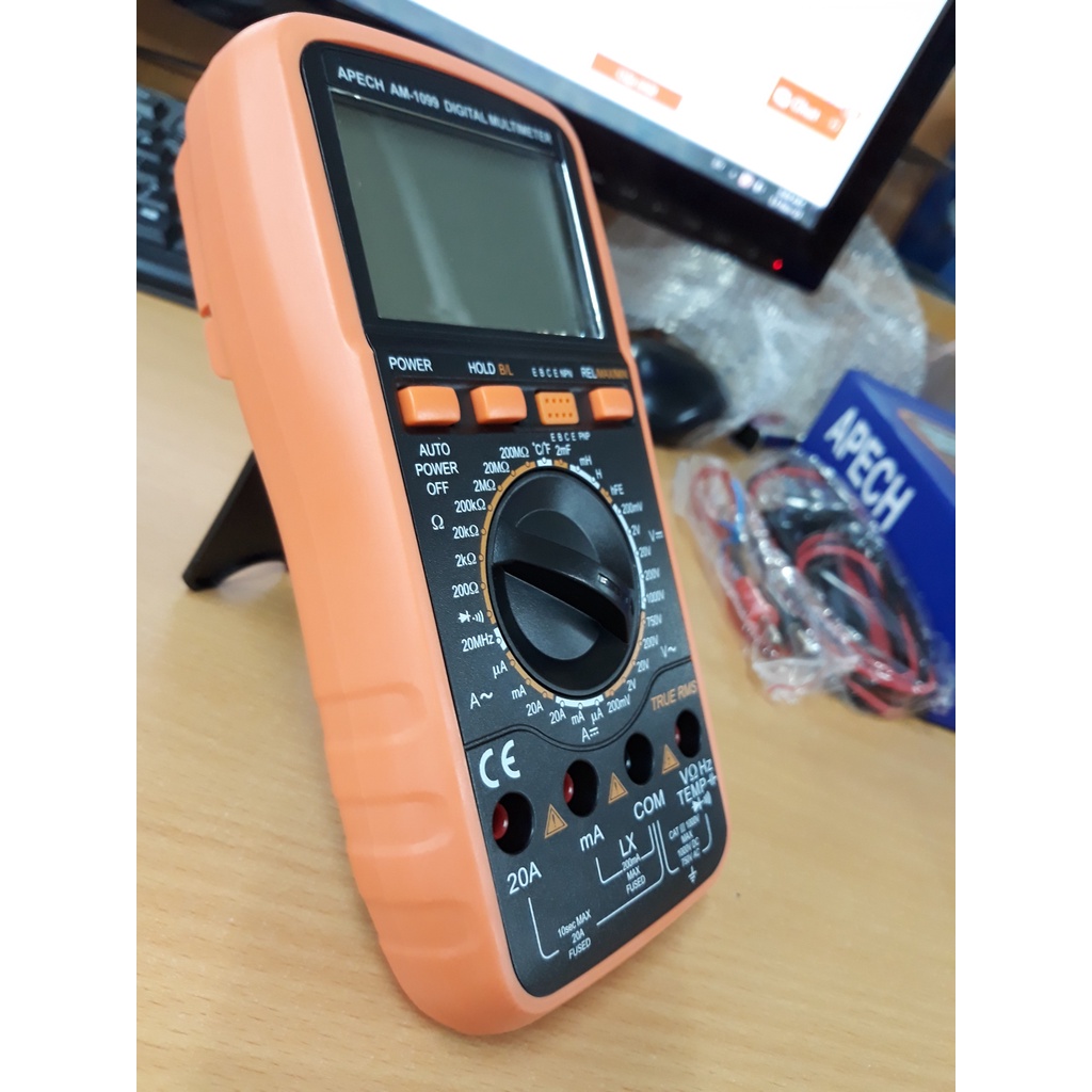 Apech AM-1099 đồng hồ vạn năng  APECH AM 1099 tích hợp đo LCR TrueRMS