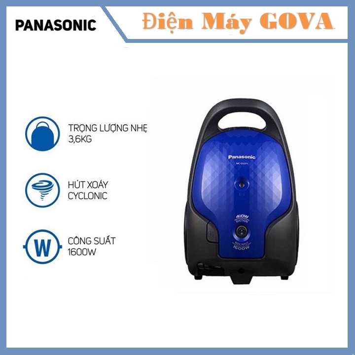 Máy Hút Bụi Panasonic MC-CG371AN46  - Bảo Hành 12 Tháng - Hàng Chính Hãng